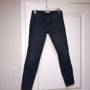 Current Elliot jeans polka dots